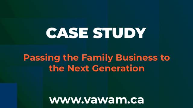 Passing the Family Business to the Next Generation